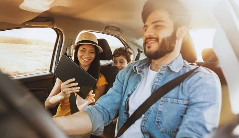 DISH Anywhere Family in car_01