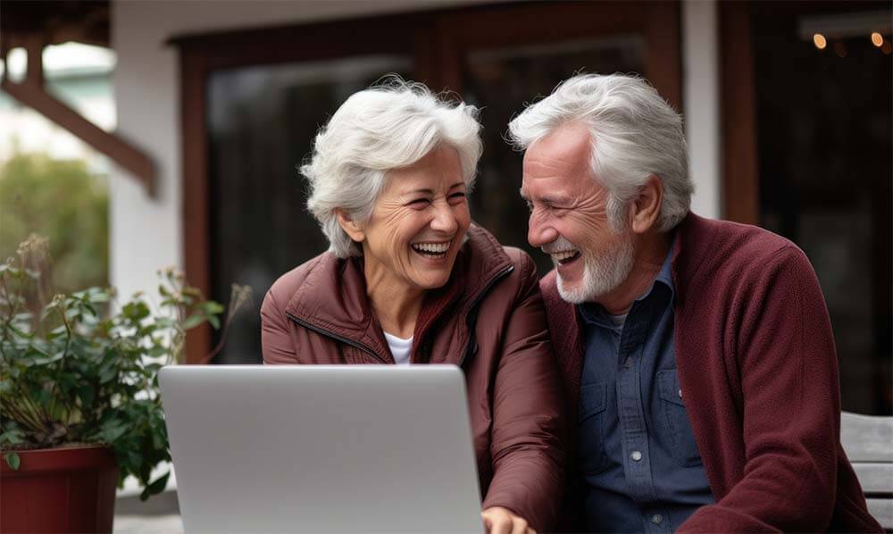 couple using internet outside home_mobile